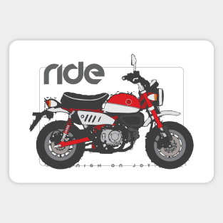 Ride mini red Magnet